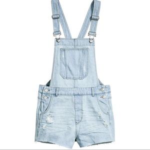 3 for $20 light blue denim overall/romper